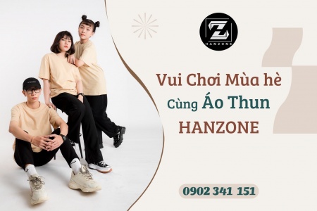 VUI CHƠI MÙA HÈ CÙNG ÁO THUN HANZONE